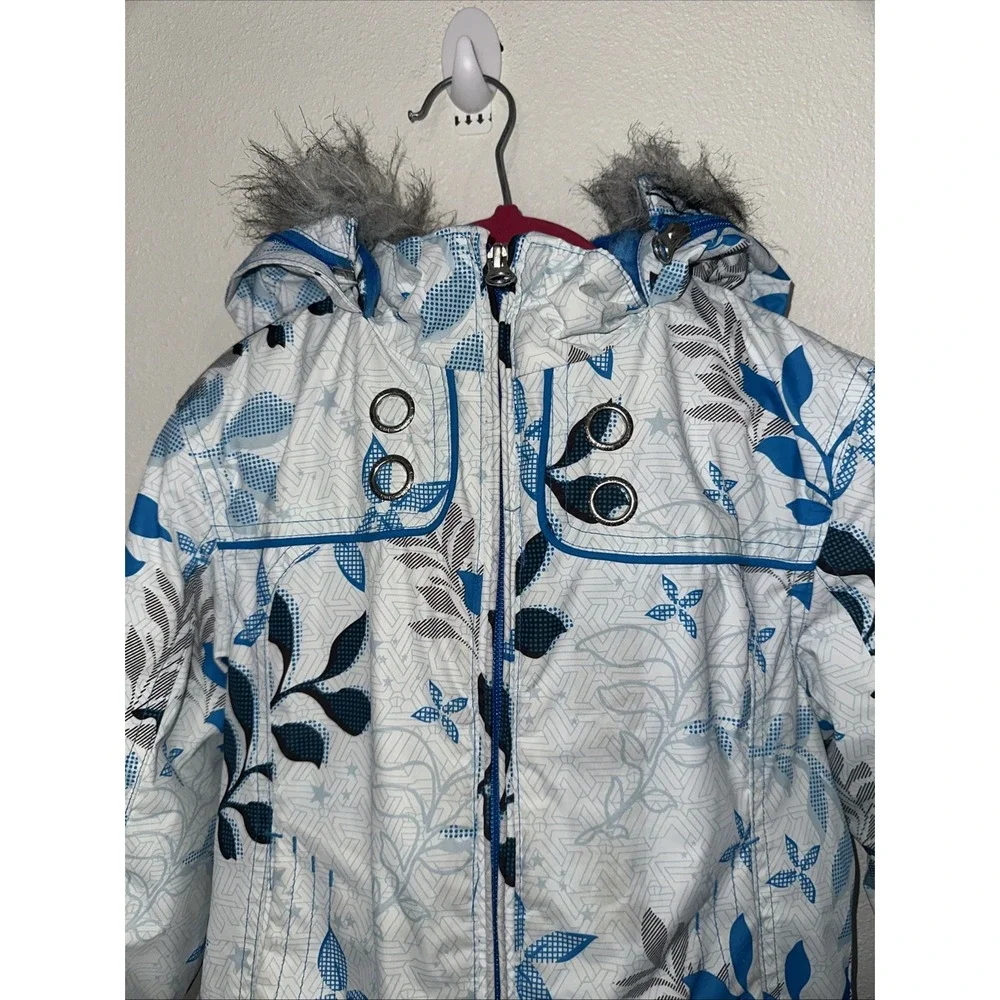 Free Country Youth Sx 5/6 Winter Jacket Fleece‎ Lined Full Zip
